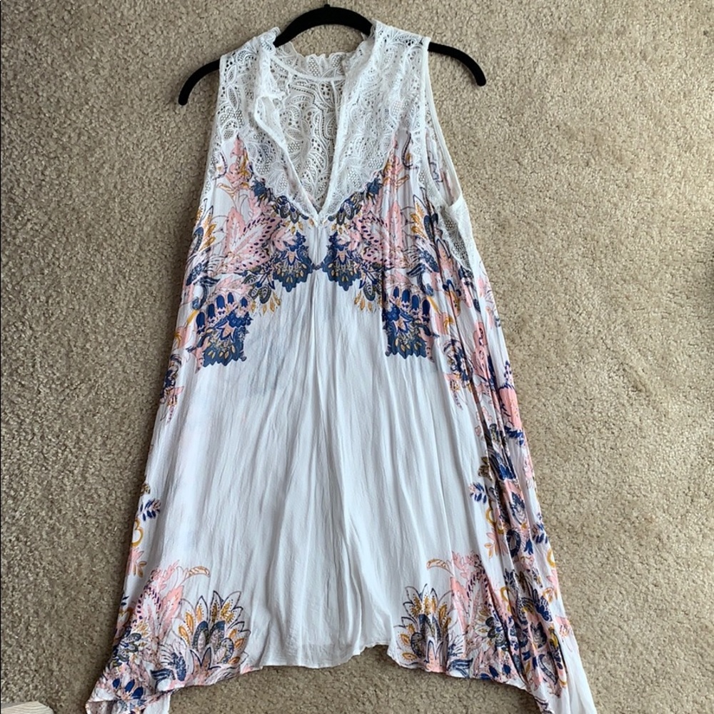 Free People Marsha Slip Dress in White - Picture 5 of 6